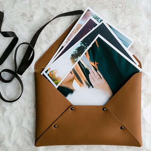 Pochette custodia per fotografie
