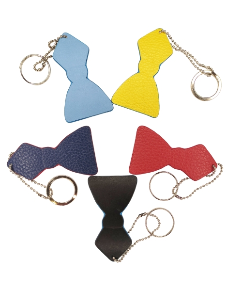 portachiavi in pelle, sagoma di San Gennaro, vari colori